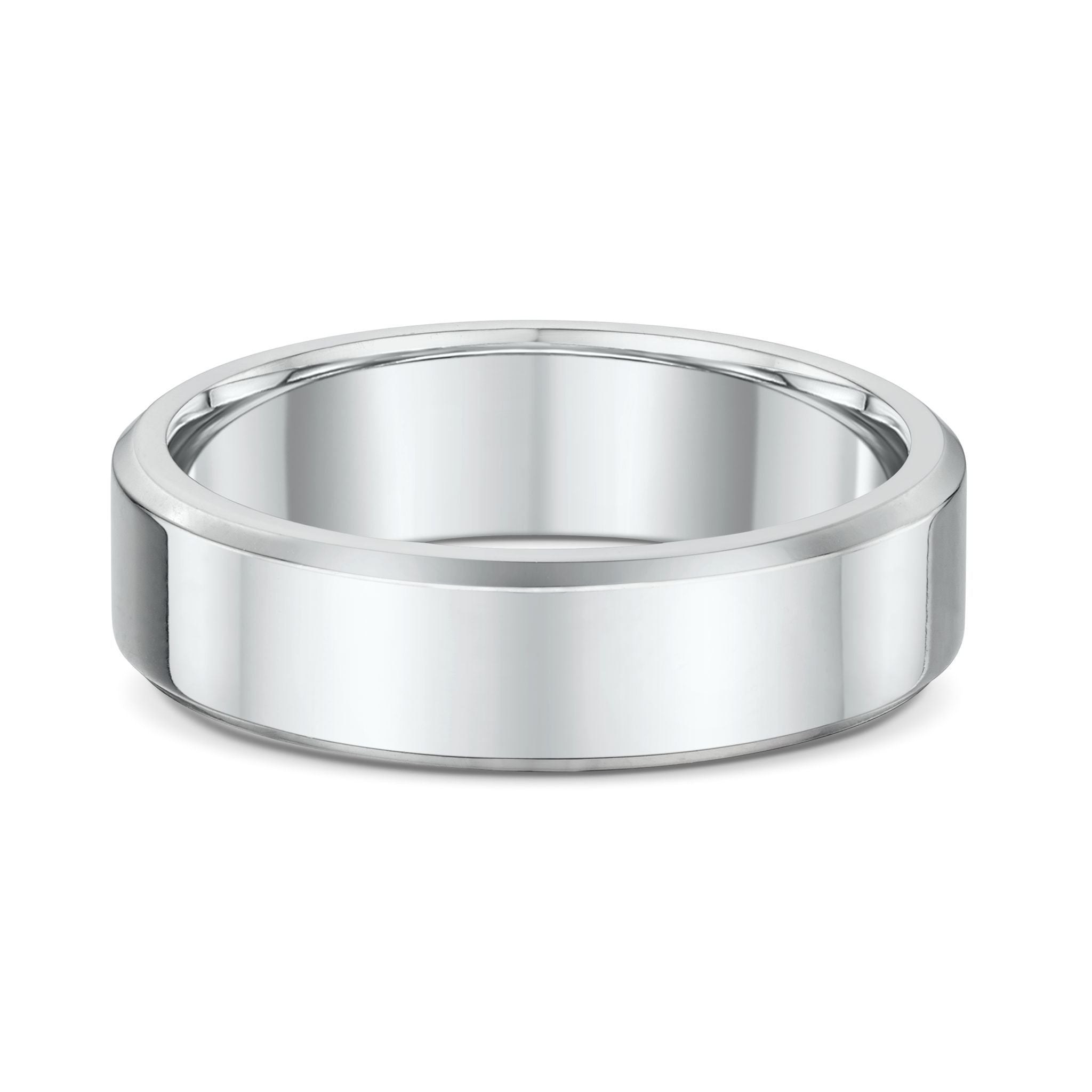 9ct White Gold Classic Wedding Ring