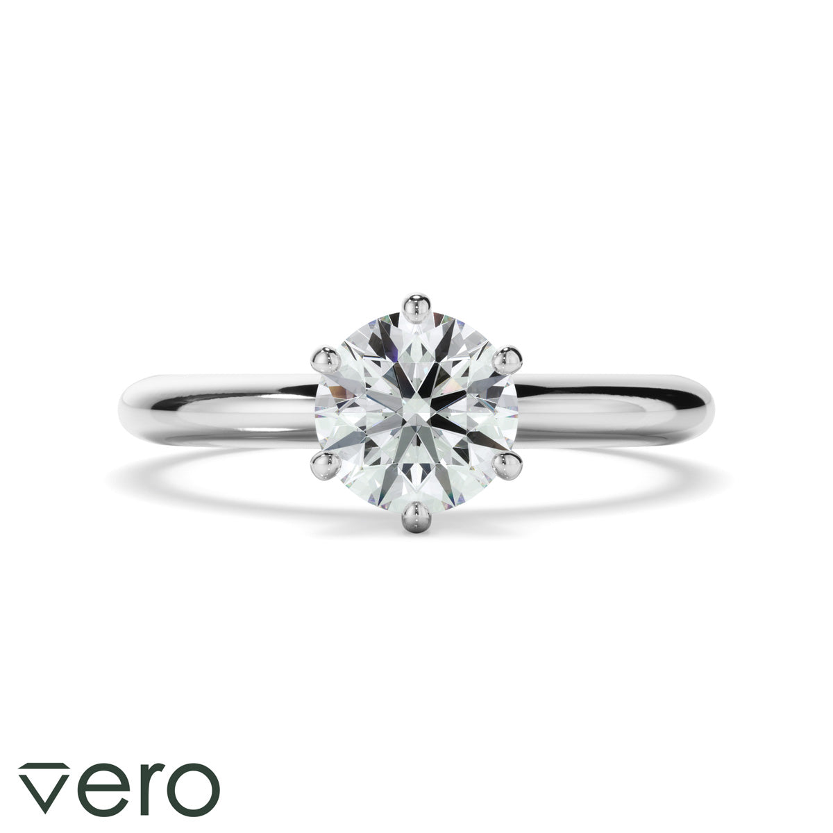 1.50ct Round Brilliant Cut Lab Grown Diamond Ring