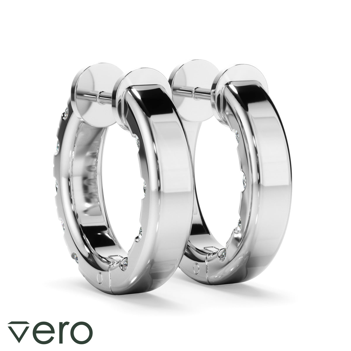 1.75ct Lab Grown Diamond Huggie Earrings