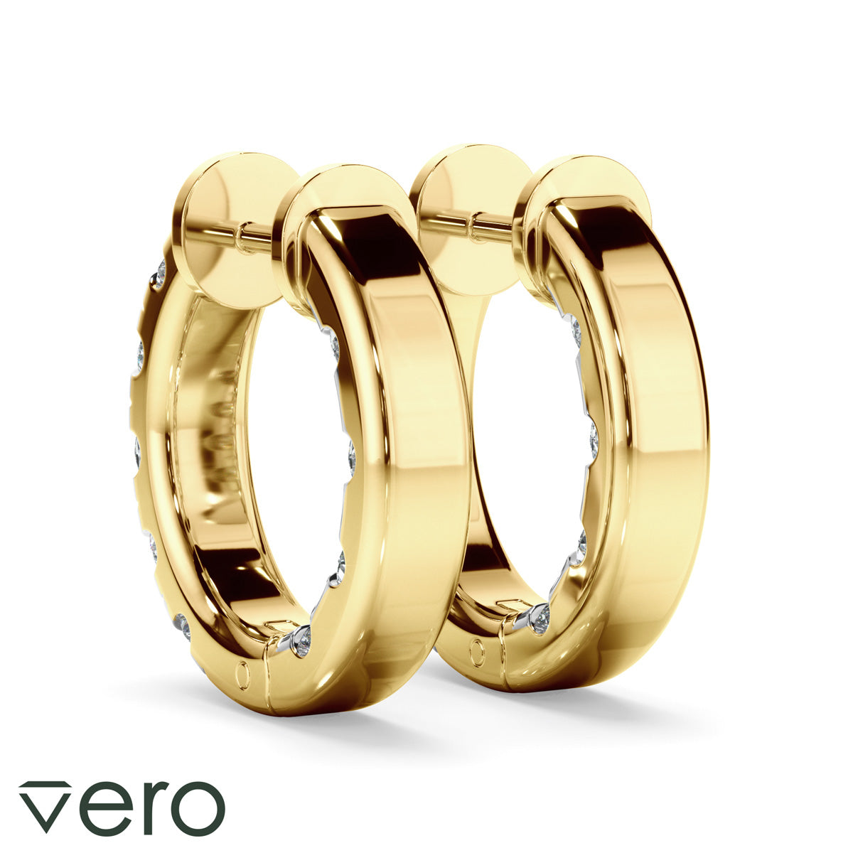 1.75ct Lab Grown Diamond Huggie Earrings