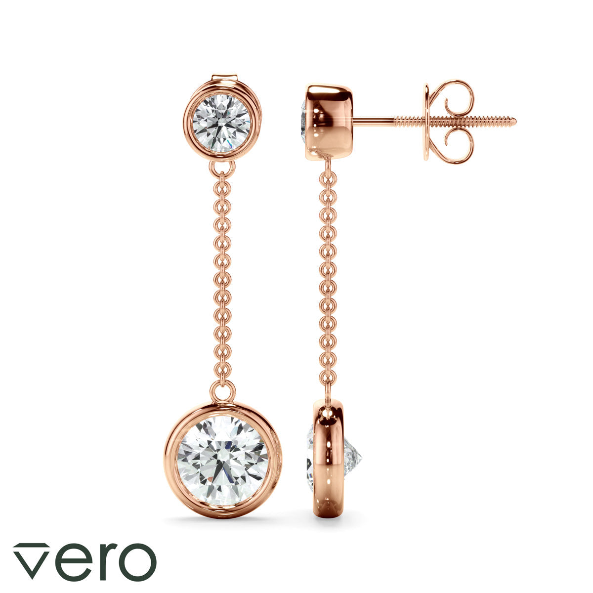 1.50ct Lab Grown Diamond Drop Earrings