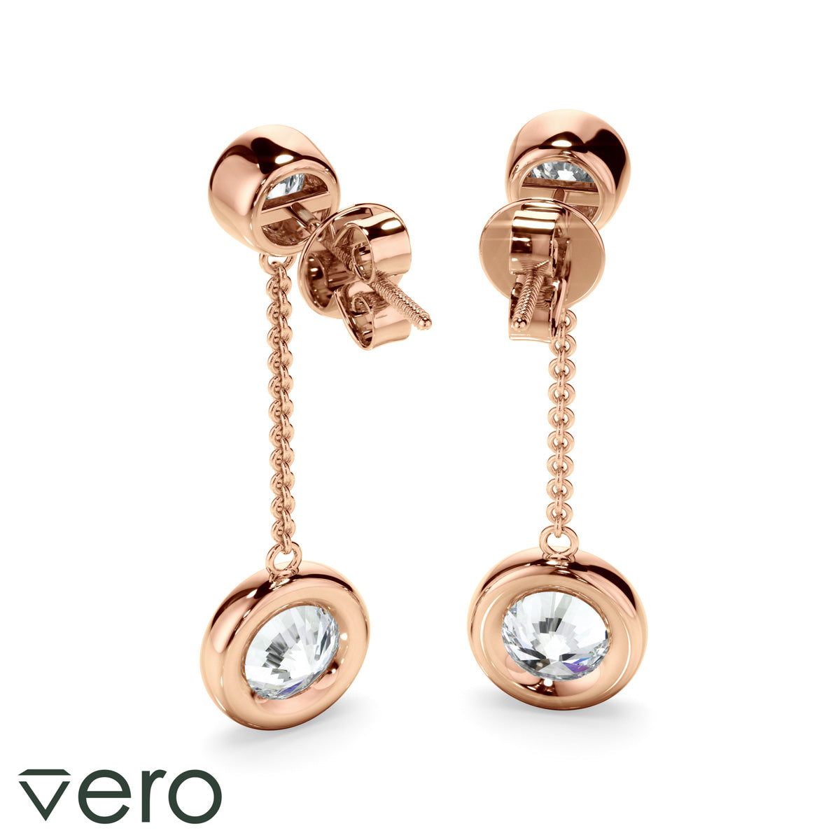 1.50ct Lab Grown Diamond Drop Earrings