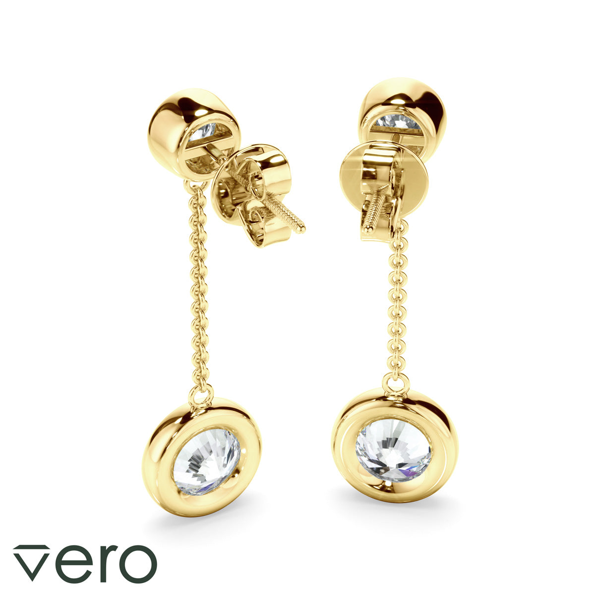 1.50ct Lab Grown Diamond Drop Earrings