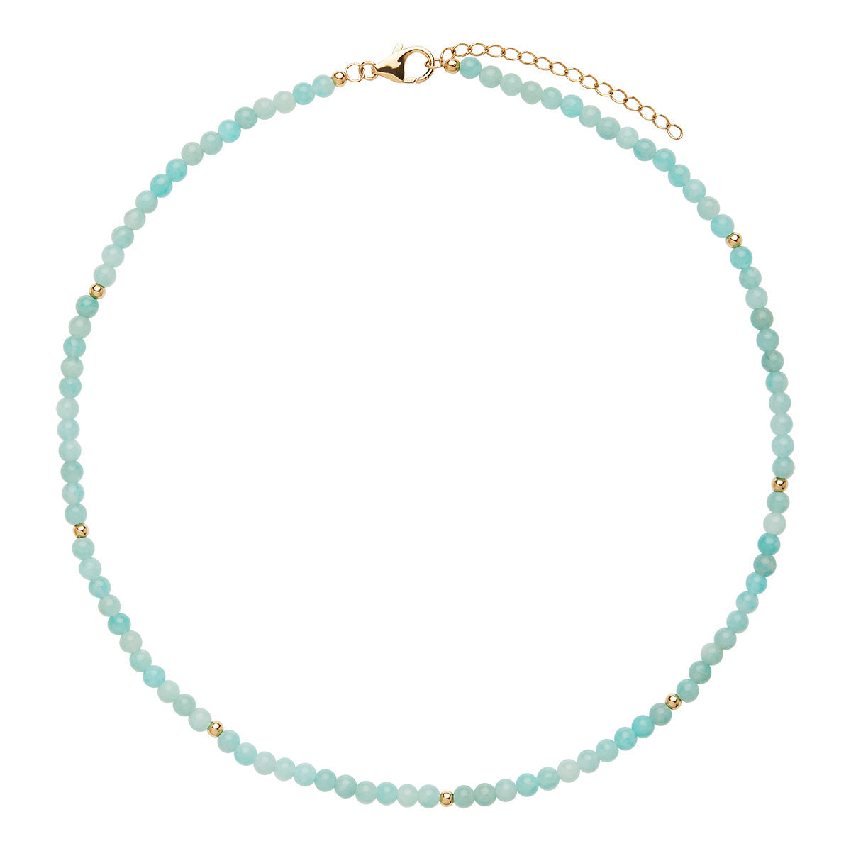 NAJO Azzurro Amazonite Necklace (42cm+ext)