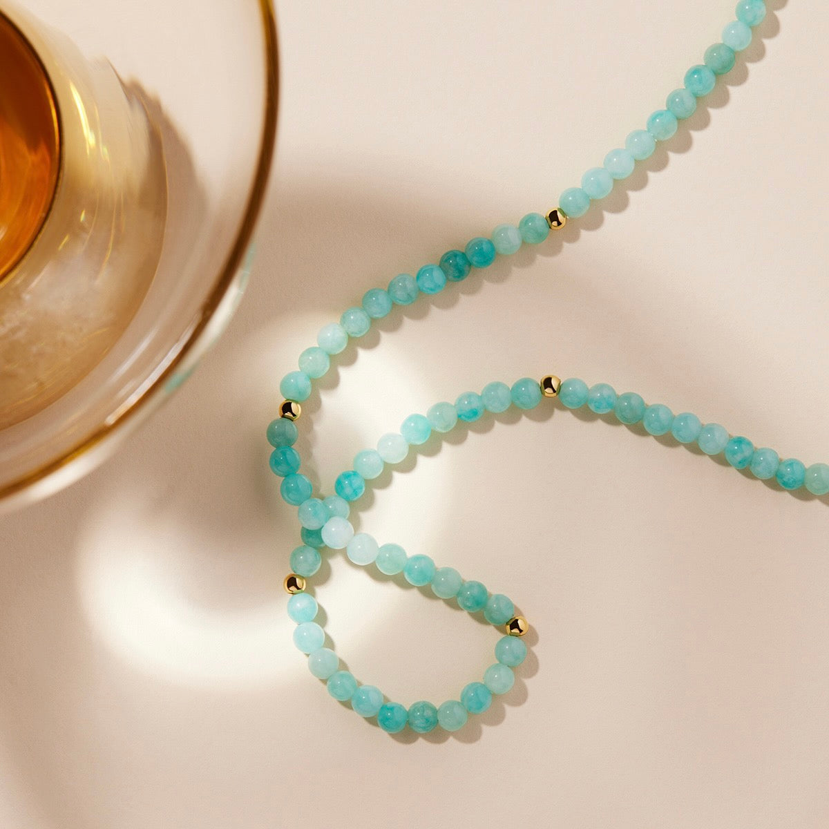 NAJO Azzurro Amazonite Necklace (42cm+ext)