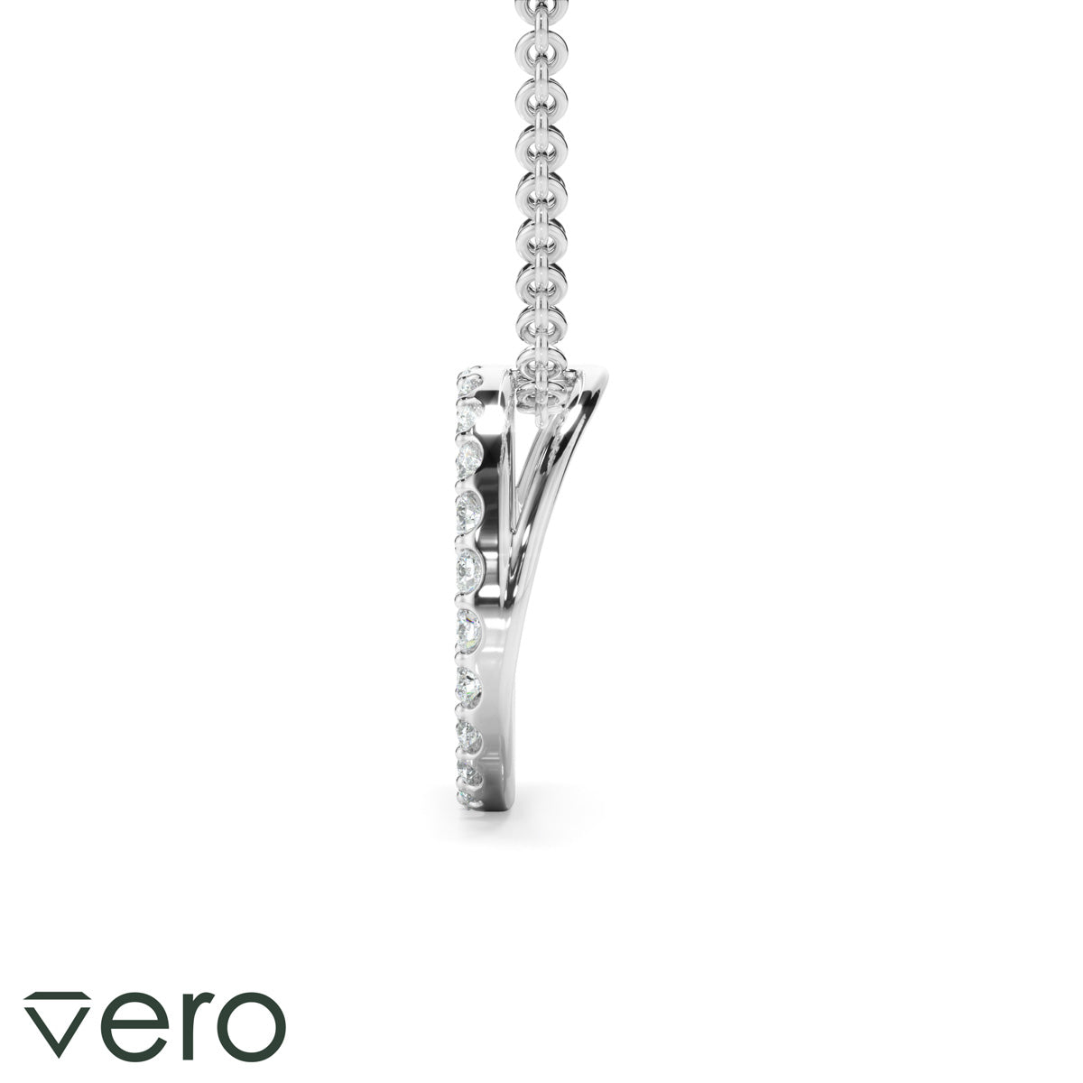 0.25ct Lab Grown Diamond Circle Necklet