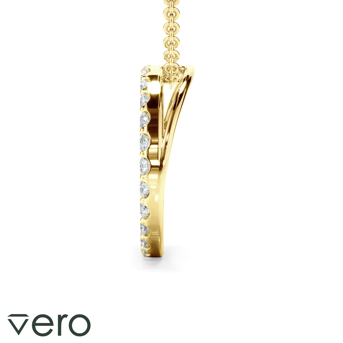 0.50ct Lab Grown Diamond Circle Necklet