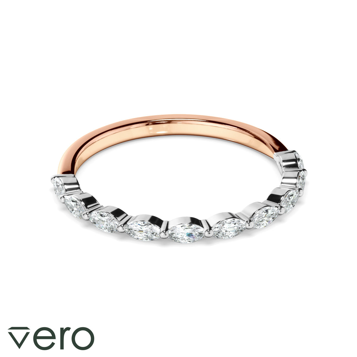 0.40ct Lab Grown Diamond Anniversary Ring