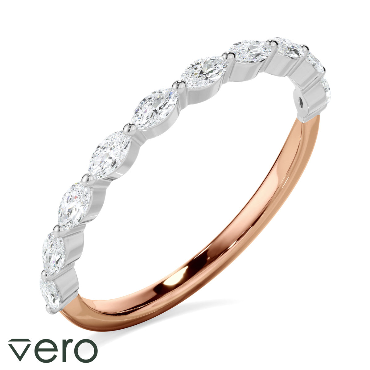 0.40ct Lab Grown Diamond Anniversary Ring