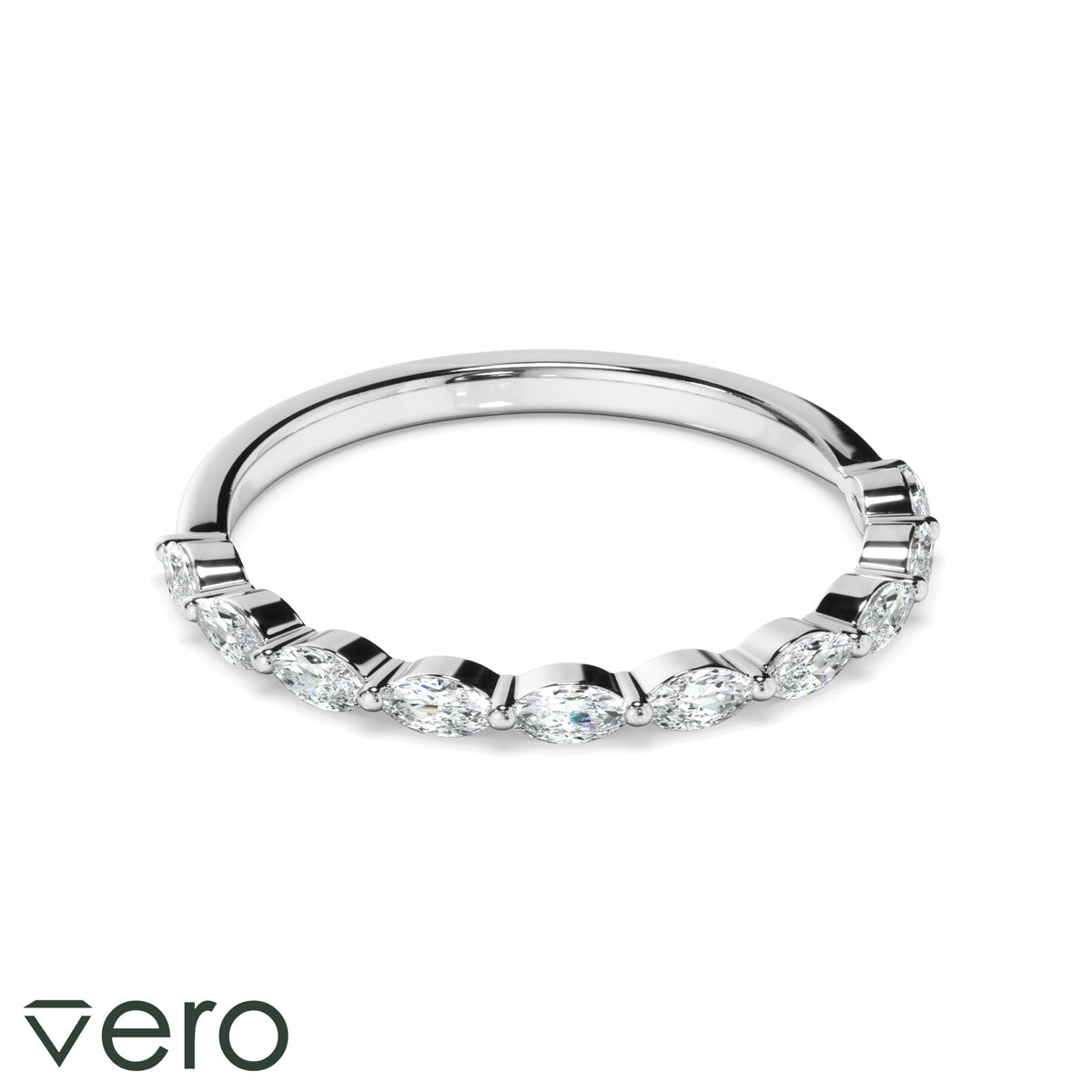 0.40ct Lab Grown Diamond Anniversary Ring