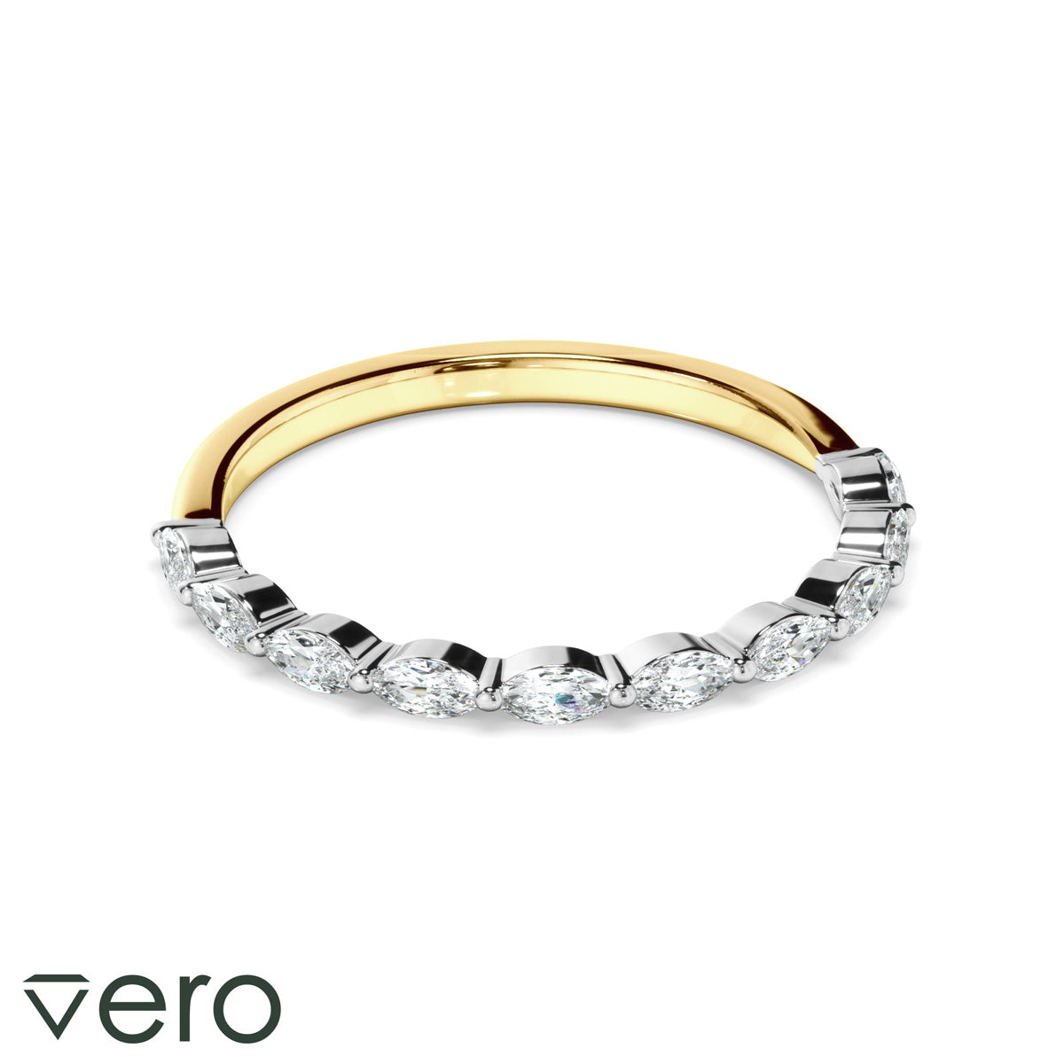 0.40ct Lab Grown Diamond Anniversary Ring