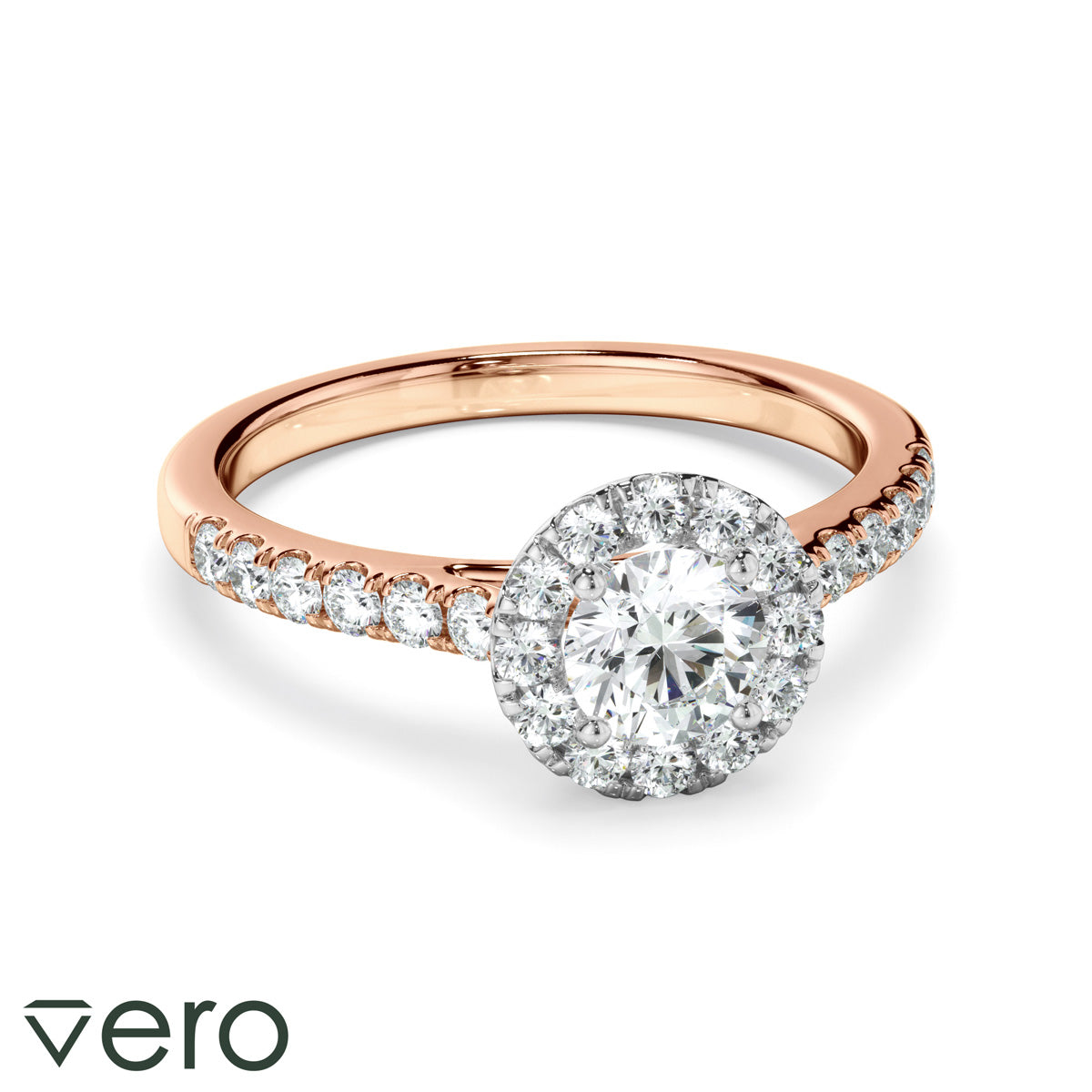 0.90ct Round Brilliant Cut Lab Grown Diamond Ring