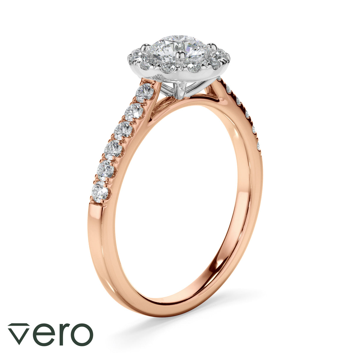 0.90ct Round Brilliant Cut Lab Grown Diamond Ring