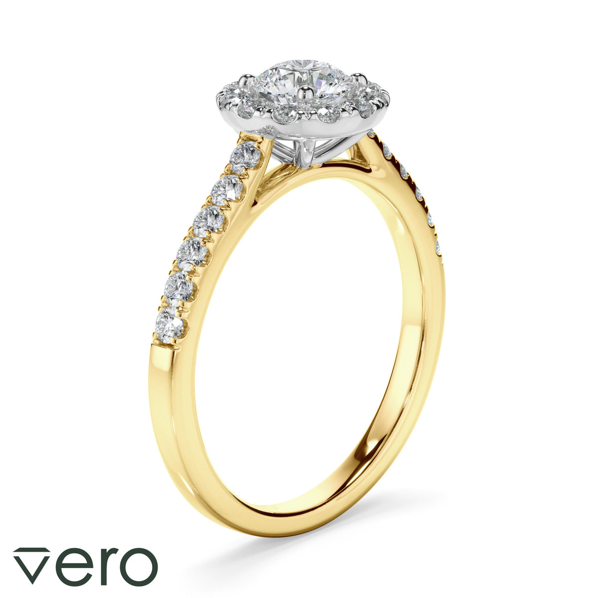 0.90ct Round Brilliant Cut Lab Grown Diamond Ring