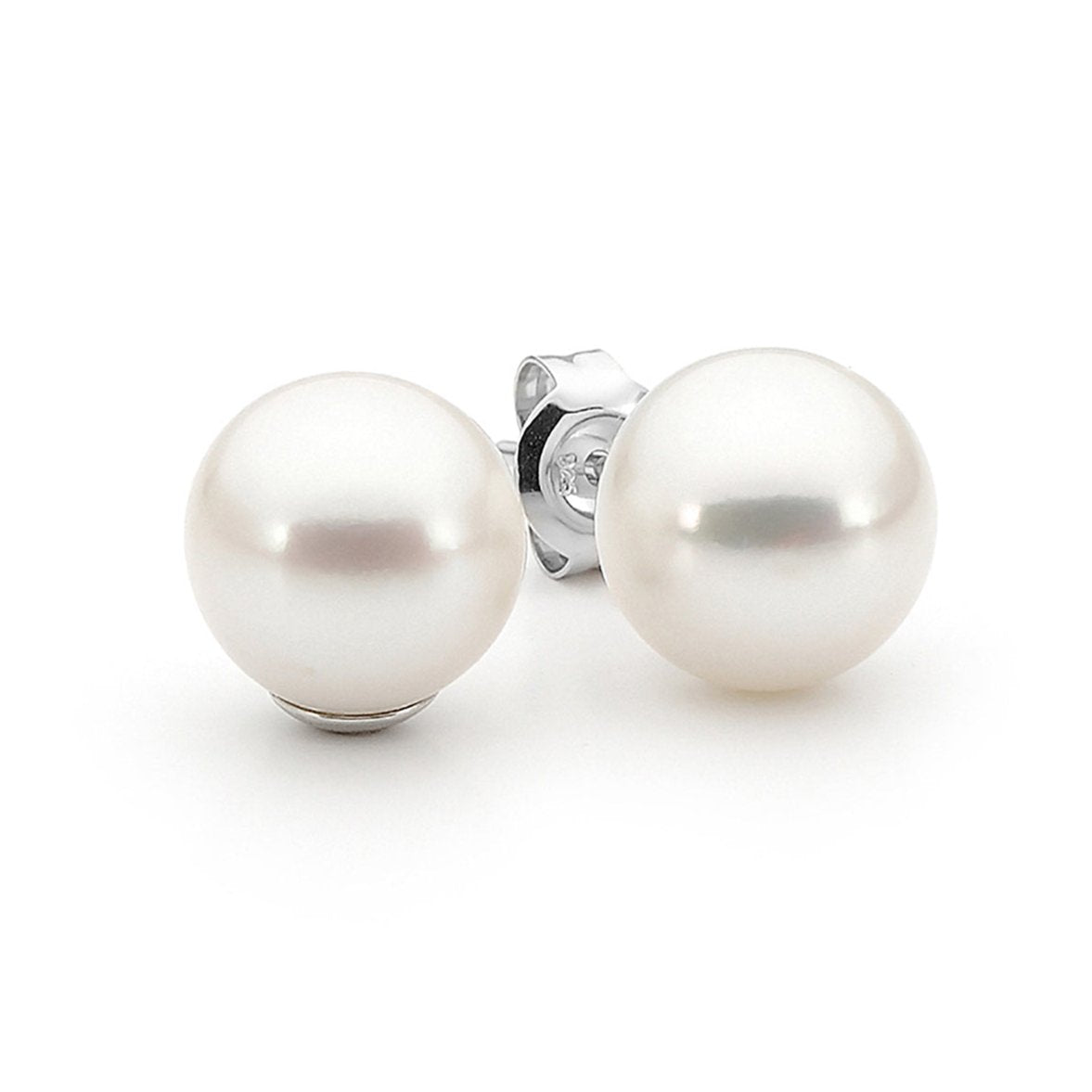 Sterling Silver Clair de Lune Stud Earrings