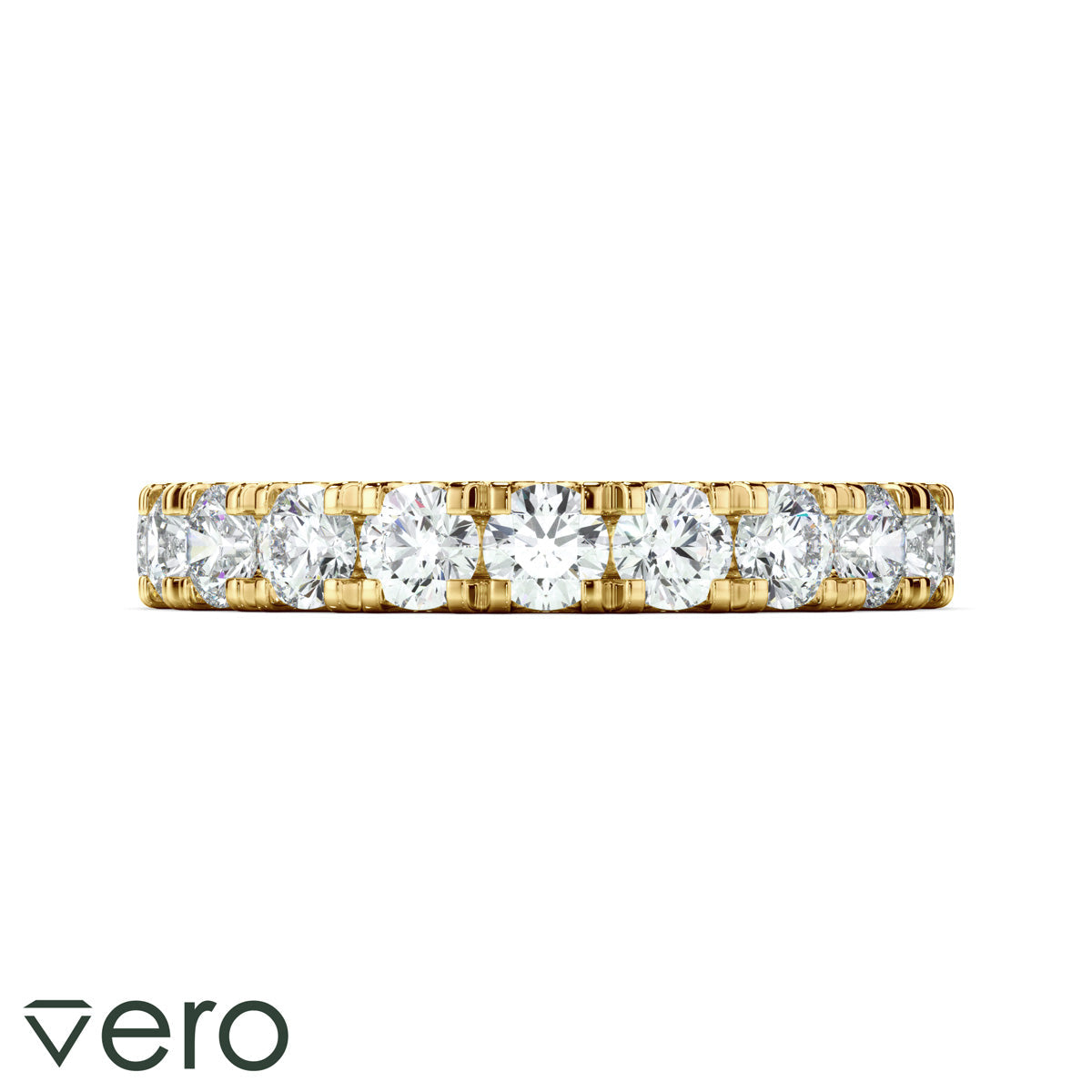 1.9ct Round Brilliant Cut Lab Grown Diamond Anniversary Ring